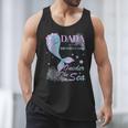 Dada Dad 1st Birthday Mermaid Oneder The Sea Family Matching Men Tank Top