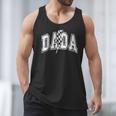 Dada Lightning Bolt Checkered Varsity Dad Men Father's Day Men Tank Top Dada Lightning Bolt Checkered Varsity Dad Men Father's Day Men Tank Top