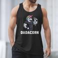 Dadacorn Unicorn Dad Papa Father's Day Daughter Men Tank Top