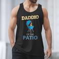 Daddio Of The Patio Fathers Day BBQ Grill Dad Men Tank Top