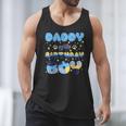 Daddy Of The Bday Boy Blue Dog Theme Party Family Matching Men Tank Top Daddy Of The Bday Boy Blue Dog Theme Party Family Matching Men Tank Top
