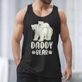 Daddy Bear And Cub Polar Bear Men Tank Top