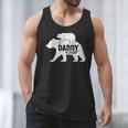 Daddy Bear Fathers Day Cute Baby Cub Papa Dad-a Pops Small Men Tank Top