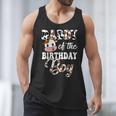 Daddy Of The Birthday Boy Cow Farm 1St Birthday Boy Men Tank Top