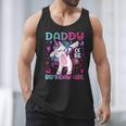 Daddy Of The Birthday Girl Dabbing Unicorn Dad Daddy Small Men Tank Top