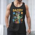 Daddy Of The Birthday Party Outfit Dinosaur Squad Dad Men Tank Top