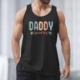 Daddy Saurus Dad Dinosaur Three Rex Birthday Boy Girl Family Men Tank Top