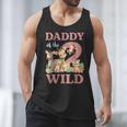 Daddy Of The Two Wild Zoo 2nd Birthday Safari Jungle Animal Men Tank Top Daddy Of The Two Wild Zoo 2nd Birthday Safari Jungle Animal Men Tank Top
