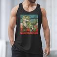 Daddysaurus Father's Day Best Dad T-Rex Papa Men Tank Top