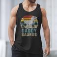 DaddysaurusRex Dinosaur Daddy Saurus Family Matching Men Tank Top DaddysaurusRex Dinosaur Daddy Saurus Family Matching Men Tank Top