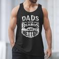 Dads With Beards Are Better Distressed Men Tank Top