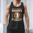 Daughter Basketball Sport Basketball Dad Mom Basketball Fan Men Tank Top