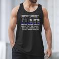 Deputy Sheriff Dad Much Cooler Fathers Day Thin Blue Line Men Tank Top Deputy Sheriff Dad Much Cooler Fathers Day Thin Blue Line Men Tank Top