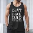 Dirt Bike DAD Bike Motocross Enduro US Flag Shirt T-Shirt Men Tank Top