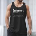Dogtrovert Dog Lover Dog Owner Dog Dad Men Tank Top