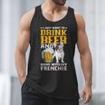 Drink Beer & Hang With My Frenchie French Bulldog Dad For Men Women Men Tank Top