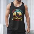 Father Daughter Fishing Partner For Life Retro Matching Dad Men Tank Top