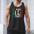 Fathers Day El Papa Mas Chingon Mexican Dad Spanish Men Tank Top