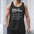 Father's Day For Office Dad Fixer Of Everything Men Tank Top