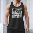 My Favorite Daughter Bought Me This Shirt Dad Father Men Tank Top