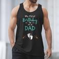My First Birthday As a Dad Pregnancy Announcement Men Tank Top