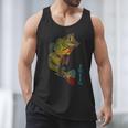 Fishing Shirts PEACOCK BASS Fishing Art Shirt For Dad Men Tank Top