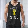 Found The Stud Dad Joke Handy Tools Stud Finder Men Tank Top