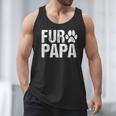 Fur Papa Shirt Pet Lover Dog Dad T-Shirt Fathers Day For Men Men Tank Top