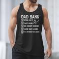 Girl Father's Day Daddy & Dad Of Girls Outnumbered Men Tank Top