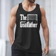 The Goalfather Dad Soccer Goalkeeper Goalie Coach Footballer Men Tank Top