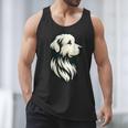 Great Pyrenees Pyr Minimalist Simple Dog Mom Dad Boys Girls Men Tank Top