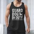 Guard Dog Will Lick Burglars Dog Mom Dad T-Shirt Men Tank Top Guard Dog Will Lick Burglars Dog Mom Dad T-Shirt Men Tank Top