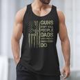 Guns Don't Kill People Dads With Pretty Daughters Humor Dad Men Tank Top