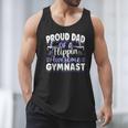 Gymnastics Watercolor Proud Dad Of A Flippin Awesome Gymnast Men Tank Top