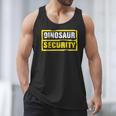 Halloween Adult Costume Dinosaur Security Dad Mom Men Tank Top