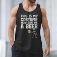 Halloween This Is My Costume Give Me Skeleton Dad Men Men Tank Top