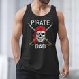 Halloween Pirate Skull Apparel Pirate Dad V-Neck Short Sleeve Cotton 100 T-Shirt Small Men Tank Top
