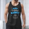 Happy Birthday Daddy Dad Birthday Bday Costume Family Party Men Tank Top