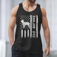 Heeler Dad Flag Vintage Blue Red Cattle Dog Patriot Men Men Tank Top