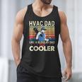 HVAC Dad Like A Regular Dad HVAC Technician AC Repairman Men Tank Top