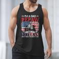 I'm Dad Pepaw Veteran Nothing Scares Me Father's Day Men Tank Top