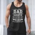 I'm A Lucky Dad I Have A Stubborn Daughter Fathers Men Tank Top