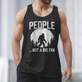Introvert Bigfoot People Not A Big Fan Dad Joke Men Tank Top