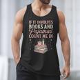 If It Involves Books & Pajamas Count Me In Cute Pajama Night Men Tank Top