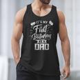 It's My First Birthday As A Dad Father Party Daddy Papa Men Tank Top