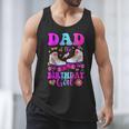 Let's Roll Dad Of The Birthday Girl Roller Skate Birthday Men Tank Top