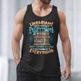 Librarian Book Lover Library Librarian Men Tank Top