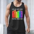 Live Life Like A Book Florida Would Ban LGBT Month Men Tank Top