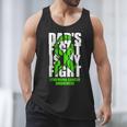 Lymphoma Cancer Awareness Lime Green Ribbon Dad's Fight Men Tank Top
