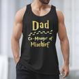 Magical Dad Manager Of Mischief Birthday Family Matching Men Tank Top